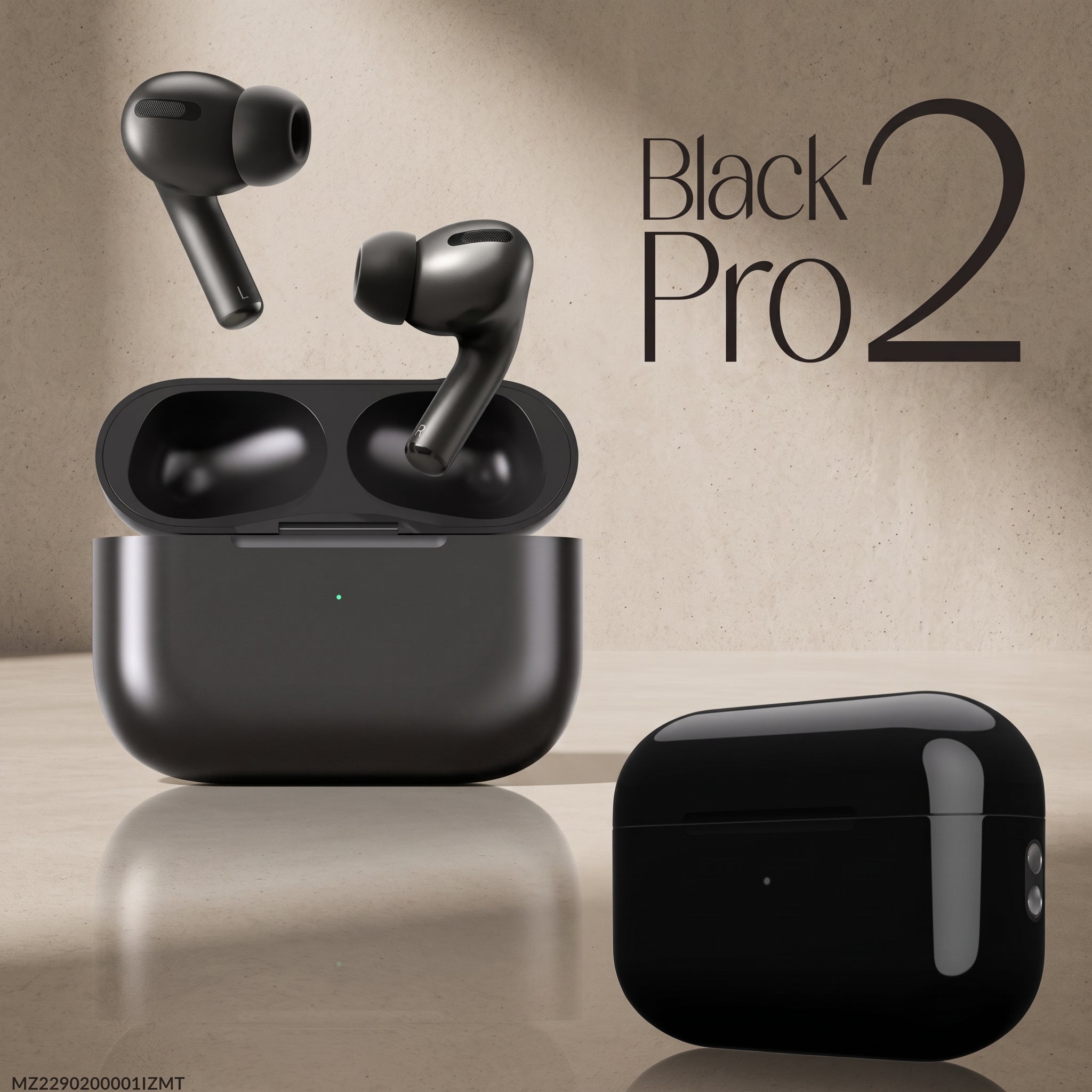 Pro 2 Wireless Earbuds – Bluetooth 5.3 | ANC | Smart Touch Control | Extended Battery Life